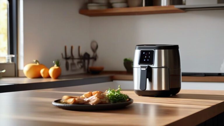 Уютная кухня с современной компактной техникой для быстрой готовки