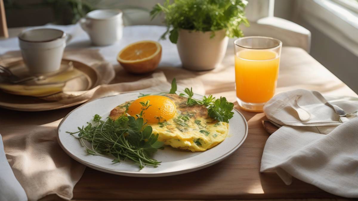 Идея для экономного и вкусного завтрака, приготовленного из продуктов, оставшихся после ужина, в уютной домашней атмосфере.